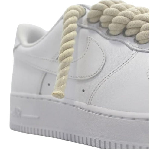 AIR FORCE 1 ROPE LACE CREAM