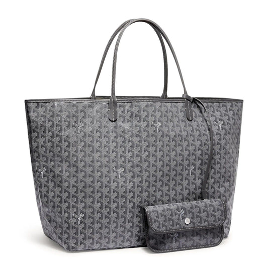 Goyard Saint Louis GM Tote Bag Grey
