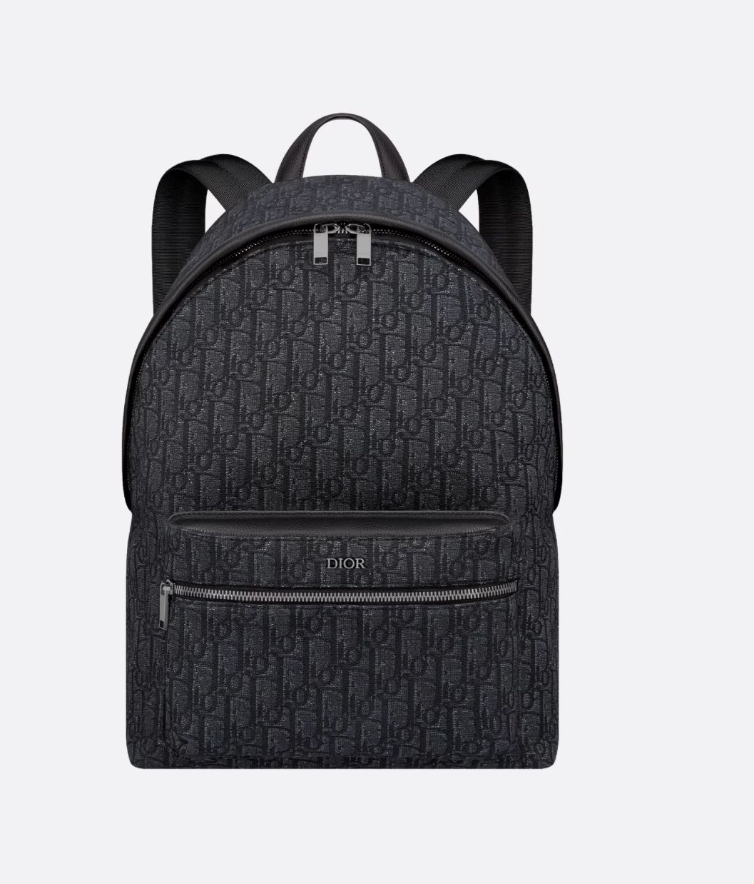 Rider Backpack Black Dior Oblique Jacquard