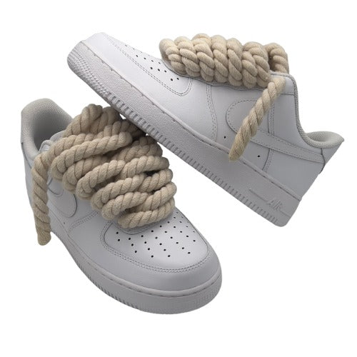 AIR FORCE 1 ROPE LACE CREAM